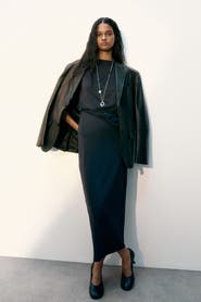 H&M Draped Maxi Dress