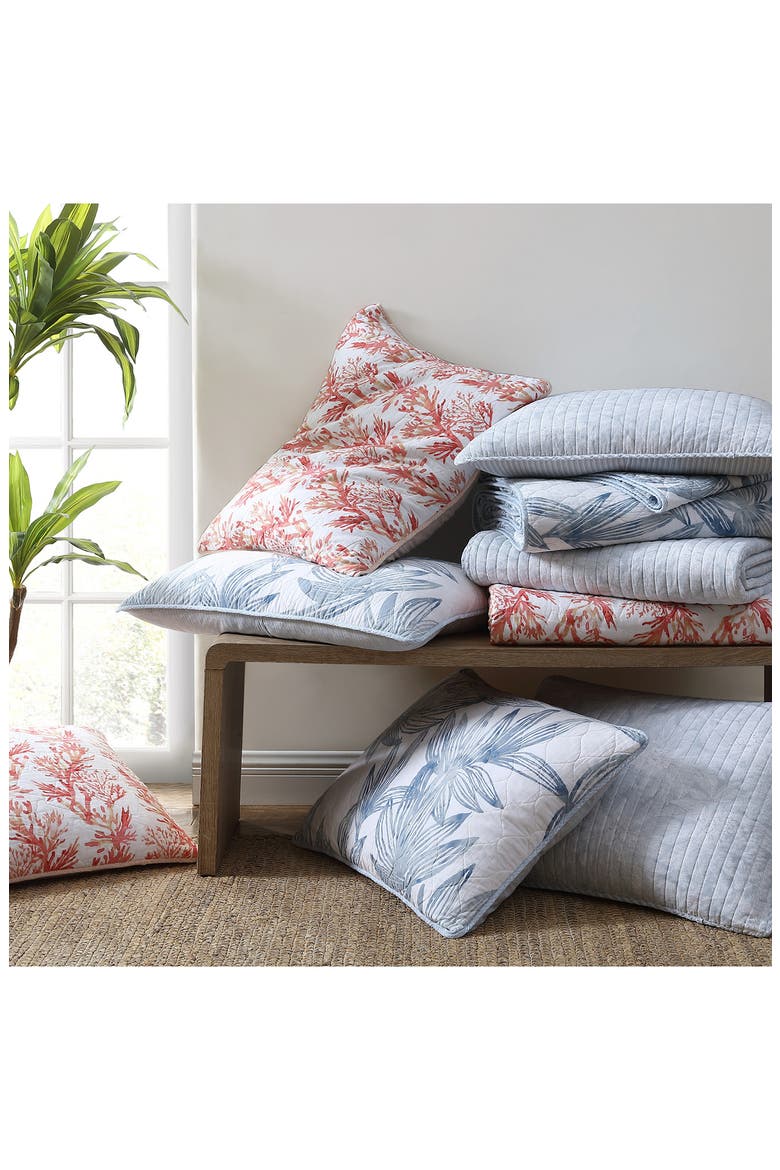 Kayo Open Medium Weight Reversible Quilt Set, Alternate, color, BLUE CANAL