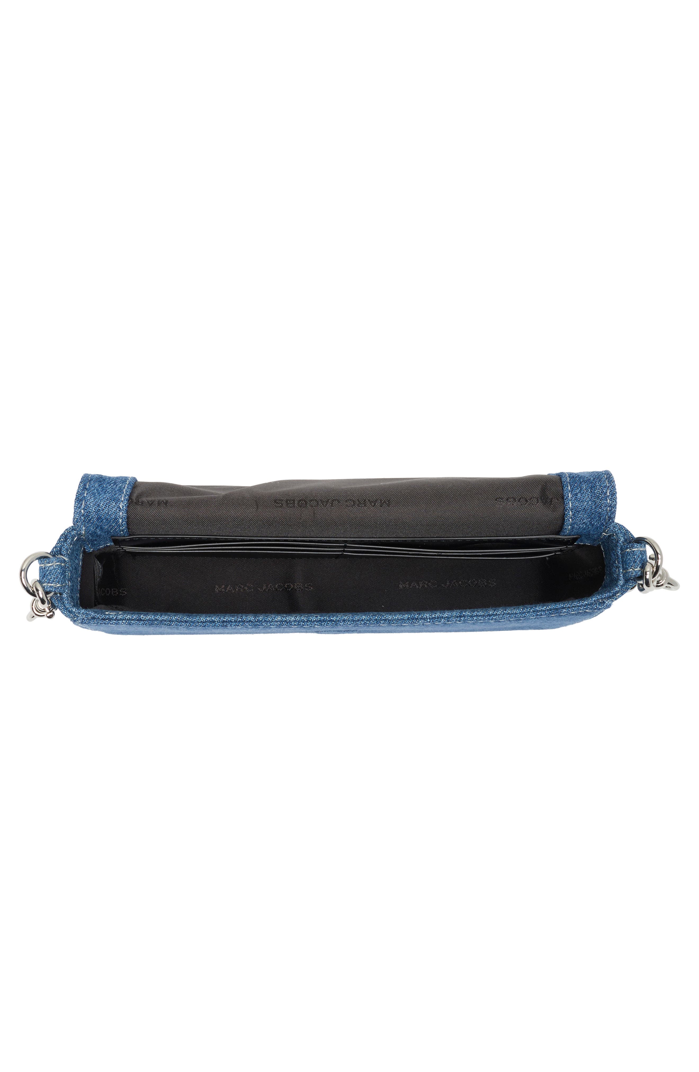 Denim Mini Crossbody Bag, Main, color, INDIGO MULTI