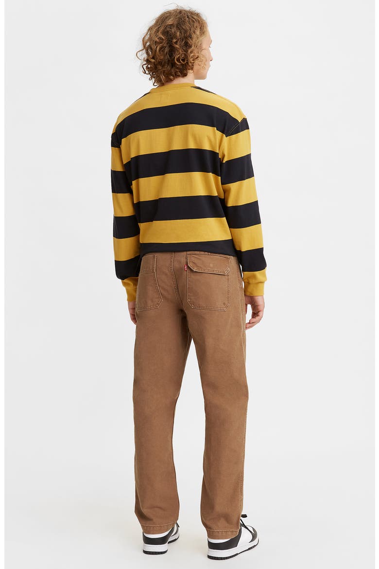 Levi's® Premium Cotton Chore Pants, Alternate, color, TOFFEE