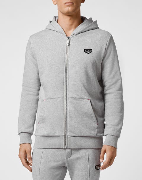 Hoodie Sweatjacket Iconic Plein Men