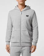 PHILIPP PLEIN Hoodie Sweatjacket Iconic Plein Men