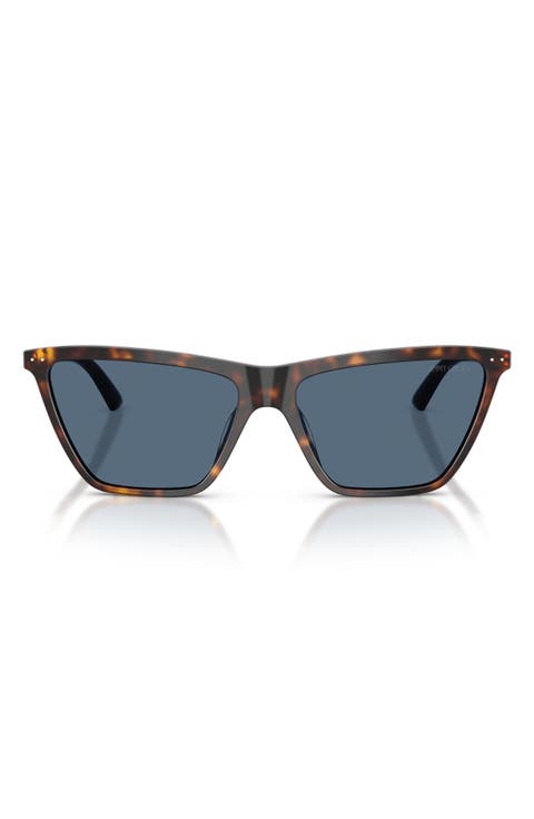 56mm Cat Eye Sunglasses