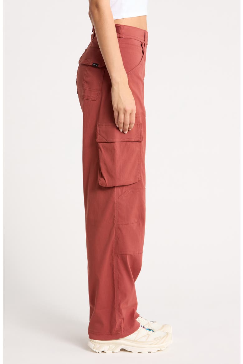 Zion Cargo Pants, Alternate, color, RED OCHRE
