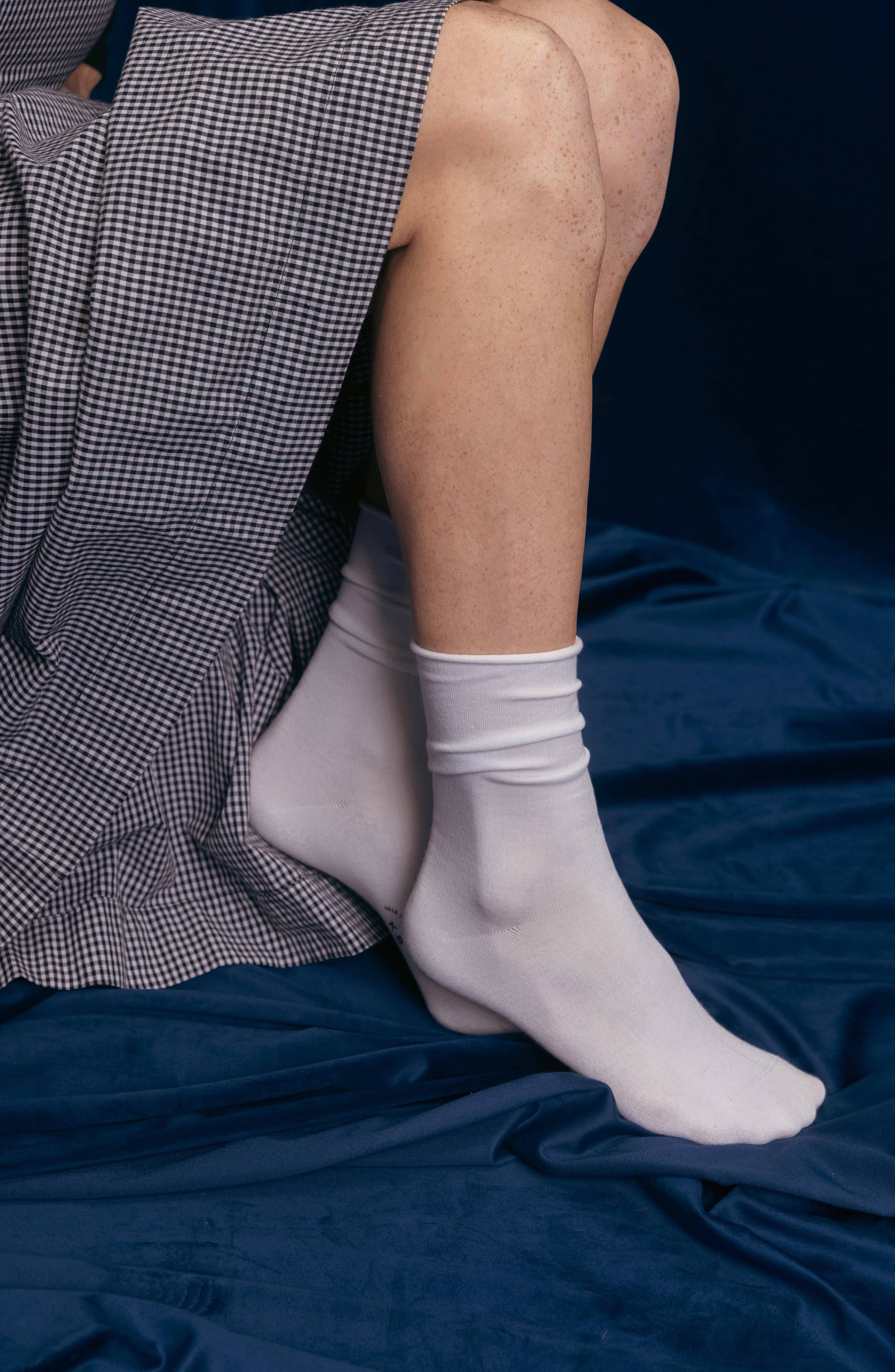 K Bell Socks Assorted 3-Pack Roll Top Crew Socks (Women) | Nordstrom