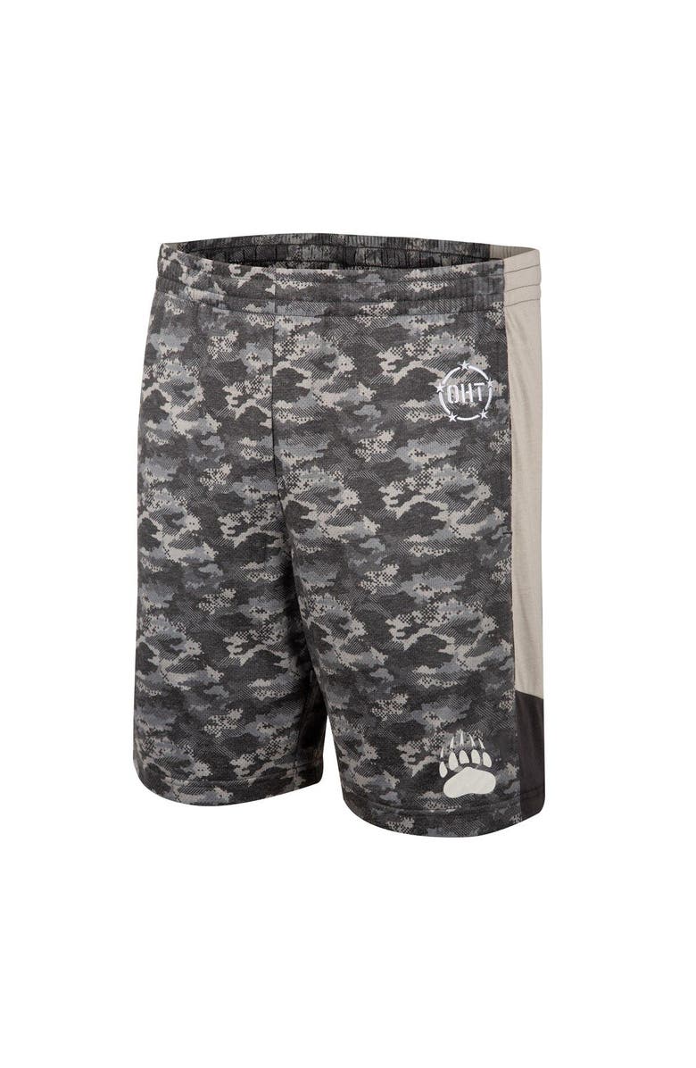 COLOSSEUM Men's Colosseum Camo Montana Grizzlies OHT Military Appreciation Terminal Shorts, Alternate, color, 