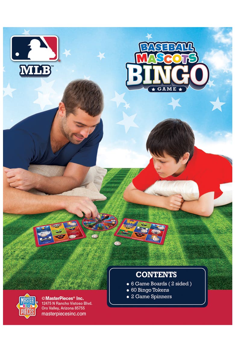 MLB - Mascots Bingo Game, Alternate, color, Multicolor