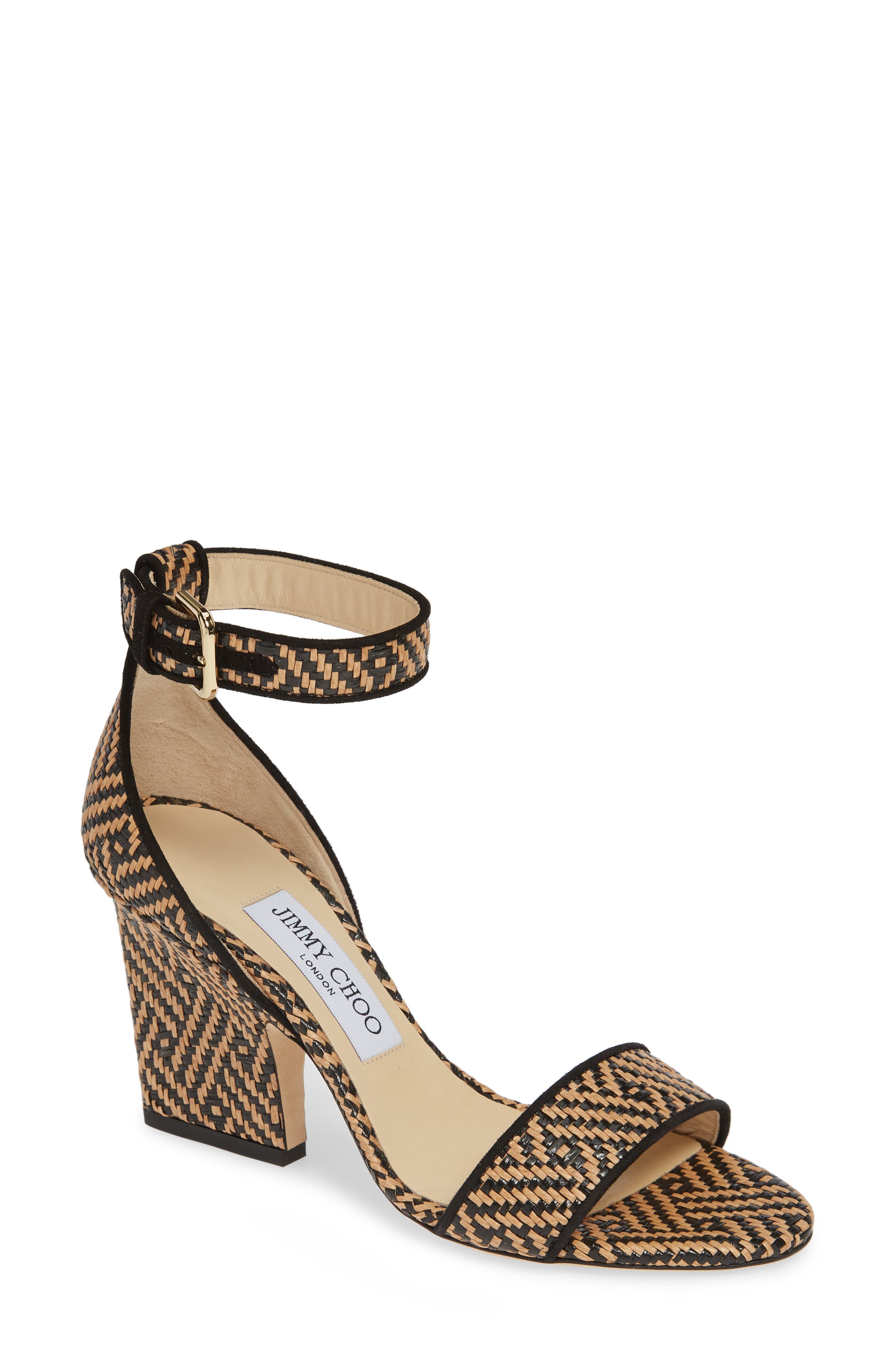 Jimmy Choo Edina Ankle Strap Sandal, Main, color, 