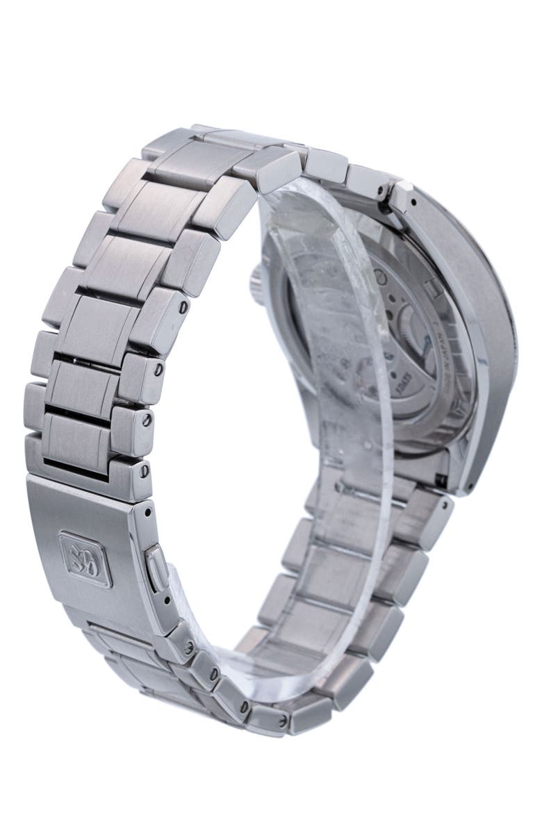 Watchfinder & Co. Grand Seiko Preowned 2024 Grand Seiko SLGA009 Bracelet Watch, 40mm, Alternate, color, White