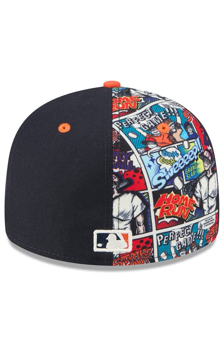 New Era Men's New Era Navy/Orange Detroit Tigers 2025 MLB Diamond Hero Edition Low Profile 59FIFTY Fitted Hat, Alternate, color, 