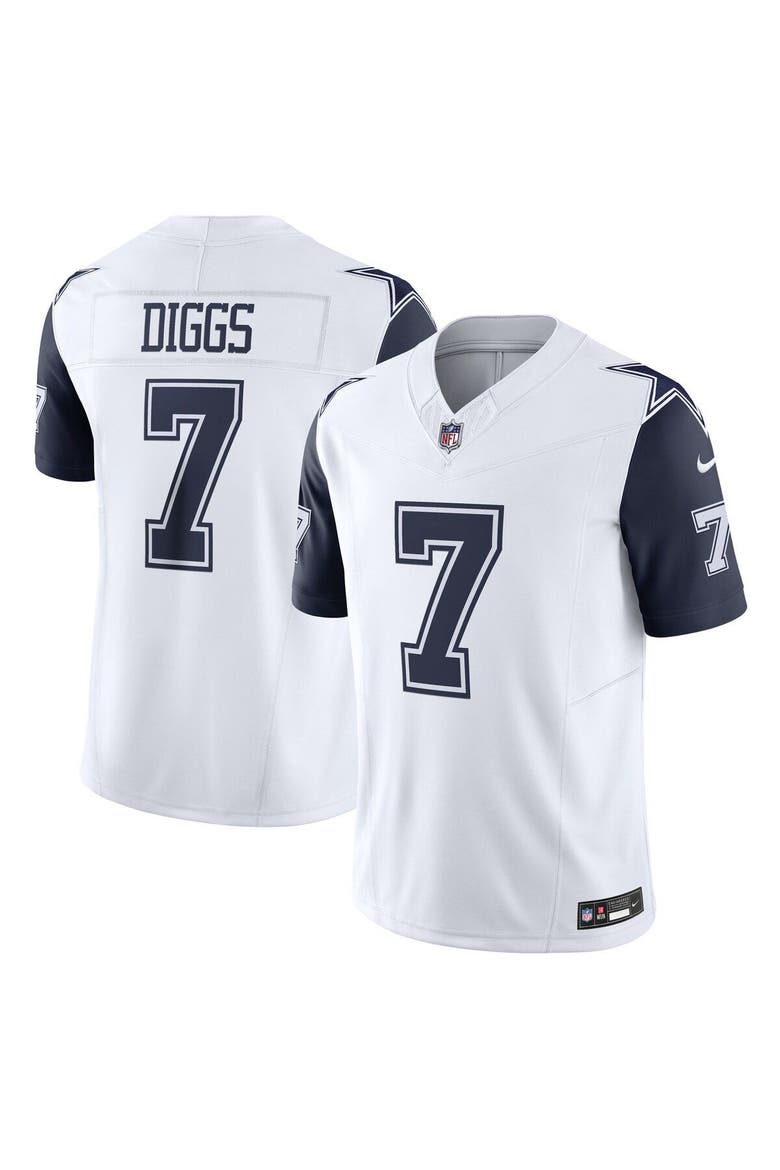 Men's Nike Trevon Diggs White Dallas Cowboys Vapor F.U.S.E. Limited Jersey, Main, color, White