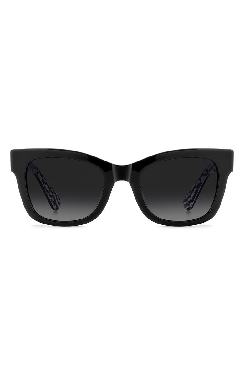 Kate Spade New York dee 51mm gradient square sunglasses, Main, color,
