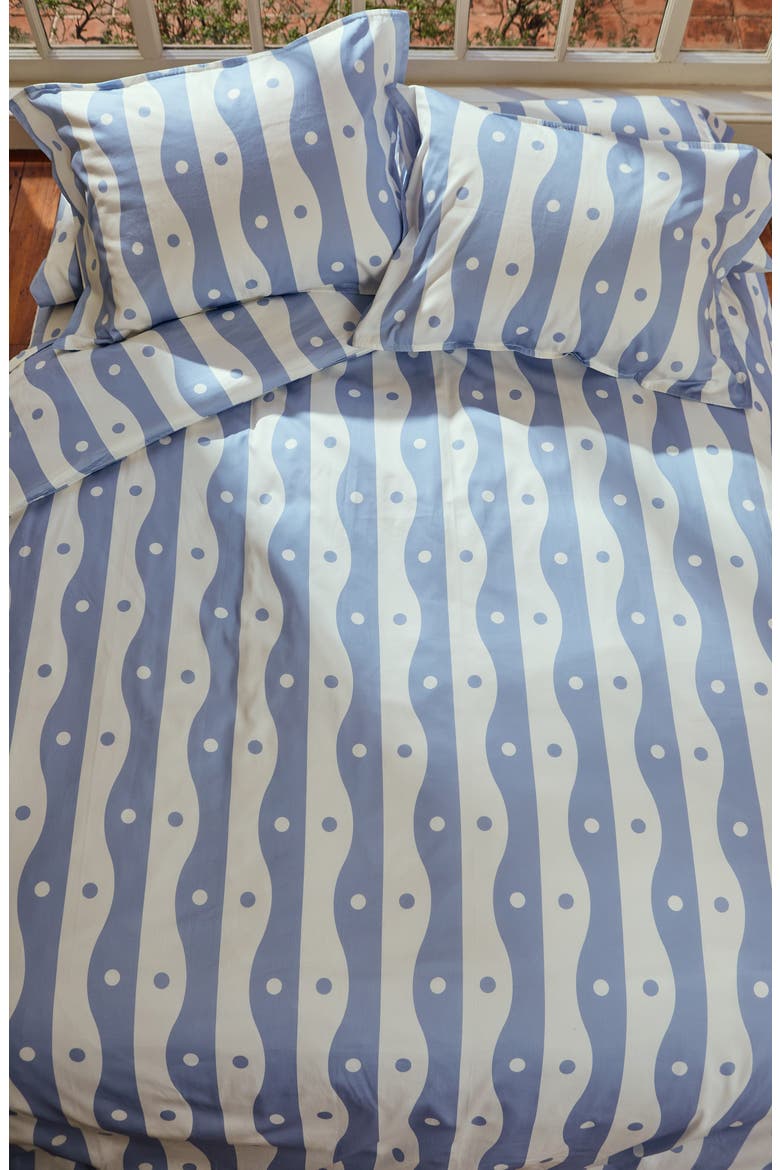 River Duvet Cover & Sham Set, Alternate, color, BLUE MULTI