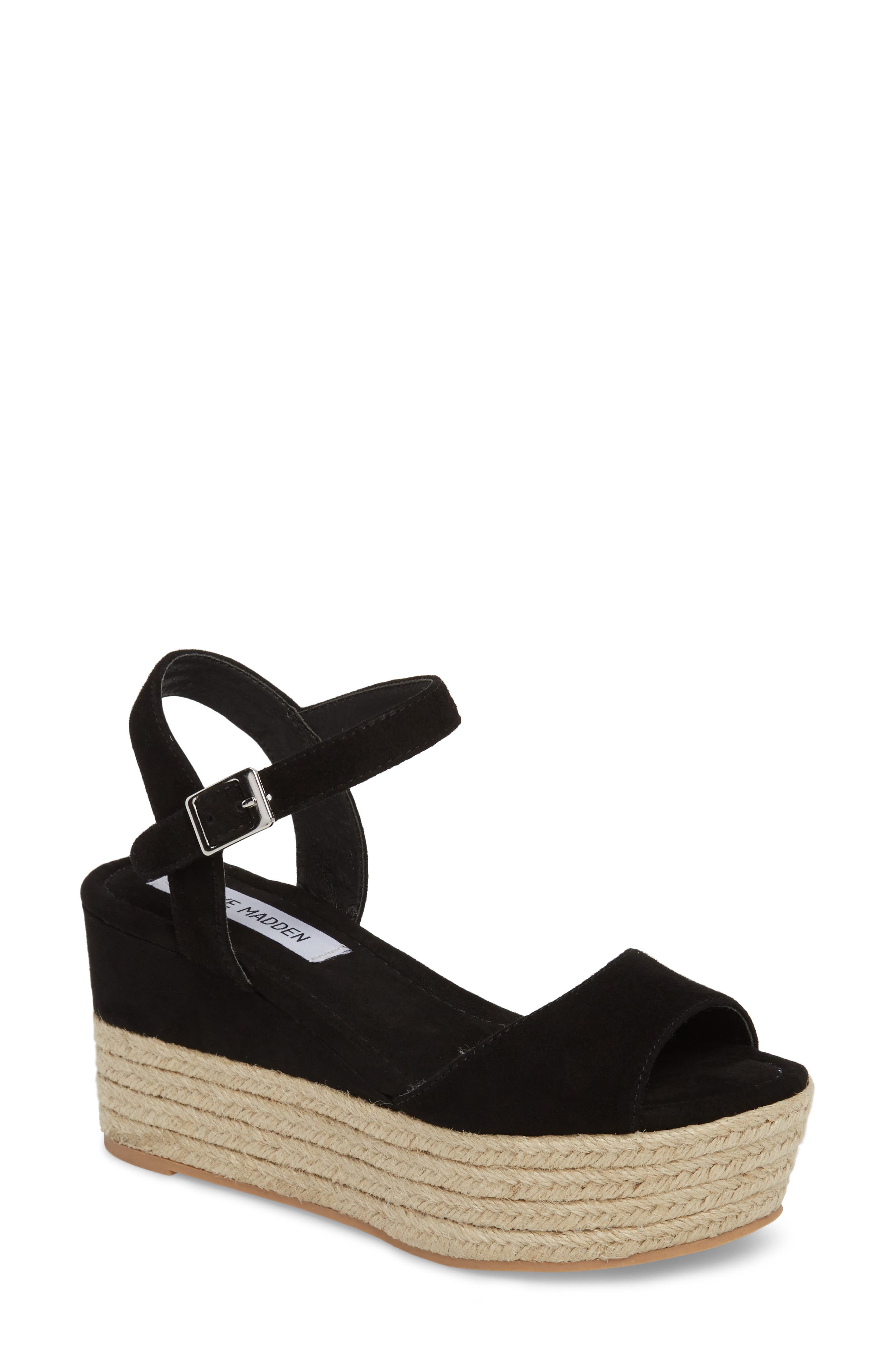Steve Madden Kianna Espadrille Wedge Sandal, Main, color, 