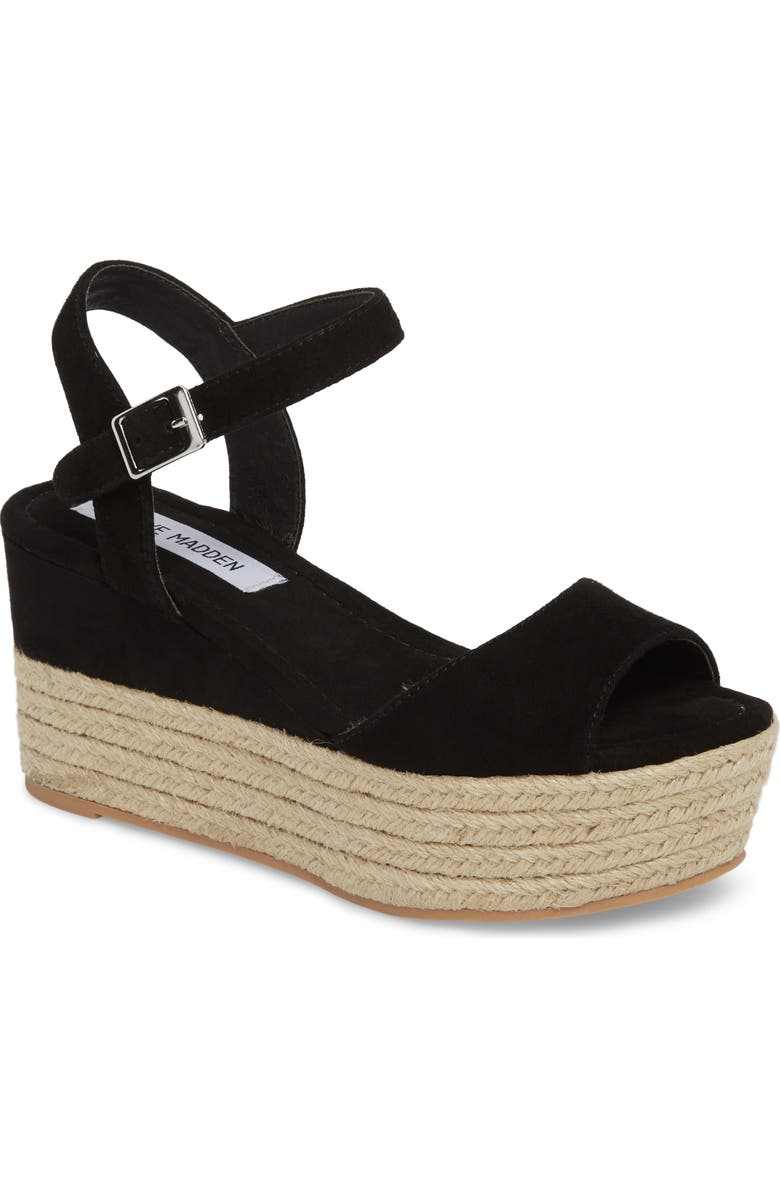 Steve Madden Kianna Espadrille Wedge Sandal, Main, color,