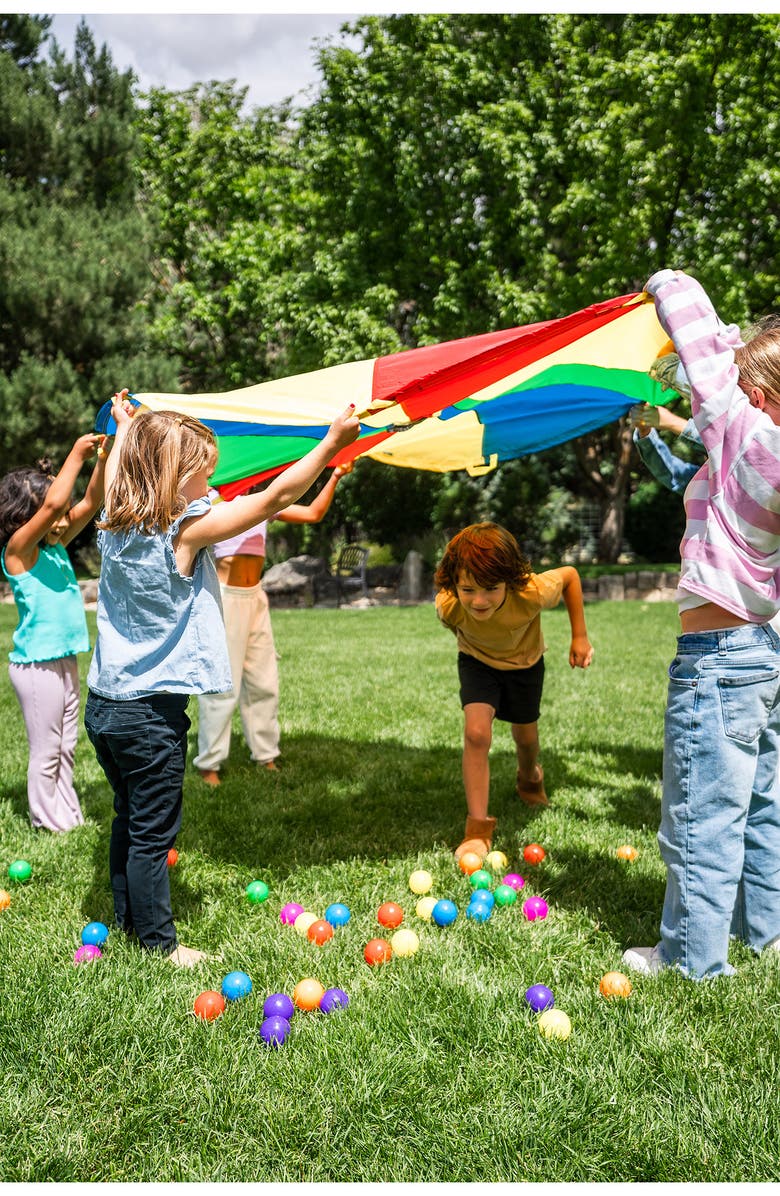 Pacific Play Tents Funchute Parachute, Alternate, color, Multi