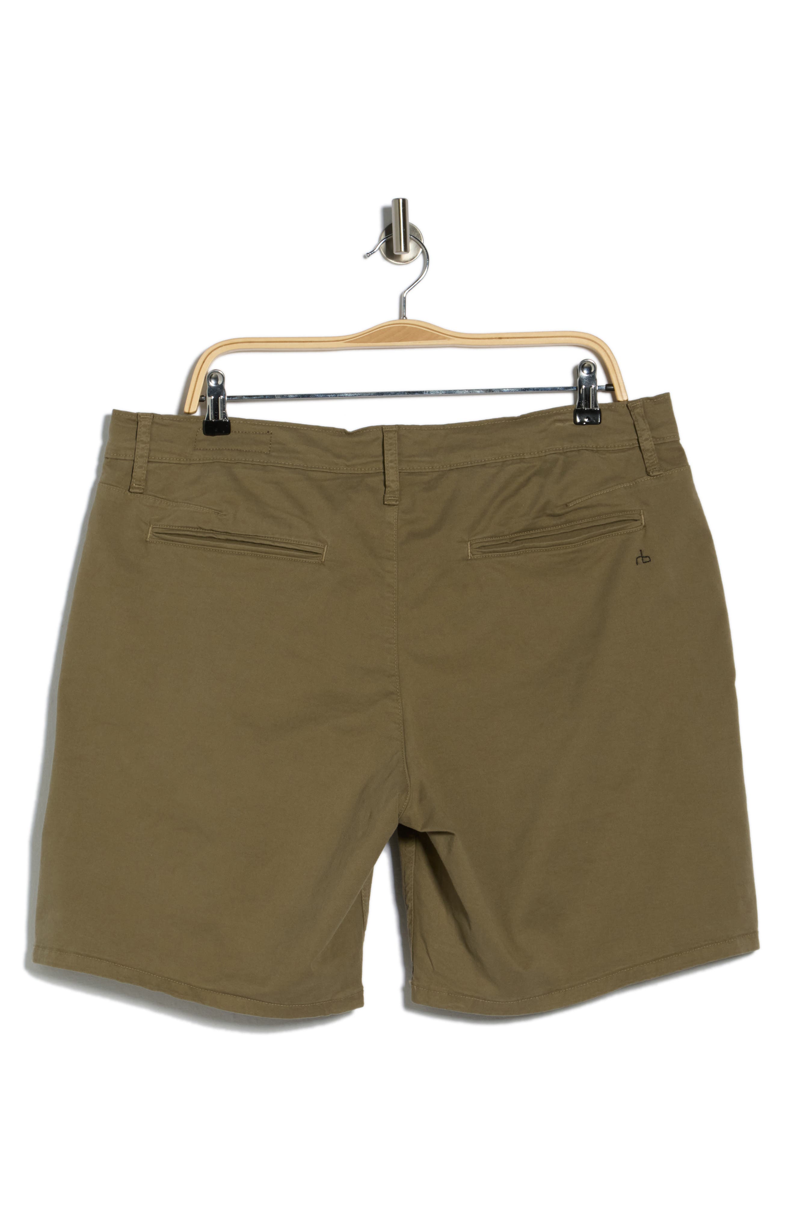 Classic Stretch Cotton Chino Shorts - image 2