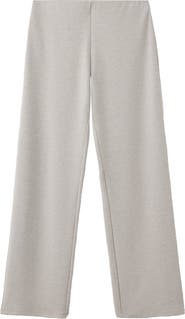 MANGO Ribbed Straight Leg Trousers