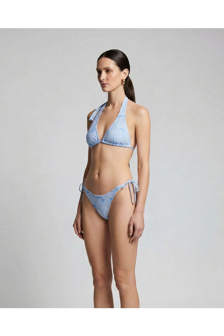 Inter Twine Womens Bikini Top, Alternate, color, Inter Twine Blue