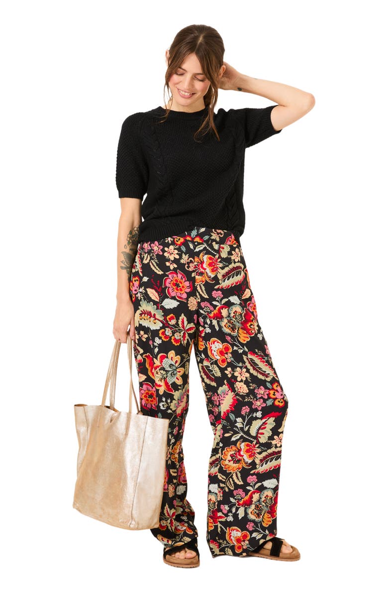 FatFace Isla Floral Trouser, Main, color, 