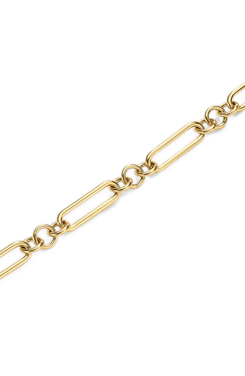 D.LOUISE Love Link T-Bar Chain Bracelet, Alternate, color, Gold