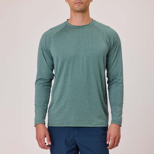 Snapper Rock Long Sleeve Outbound Tee In Green