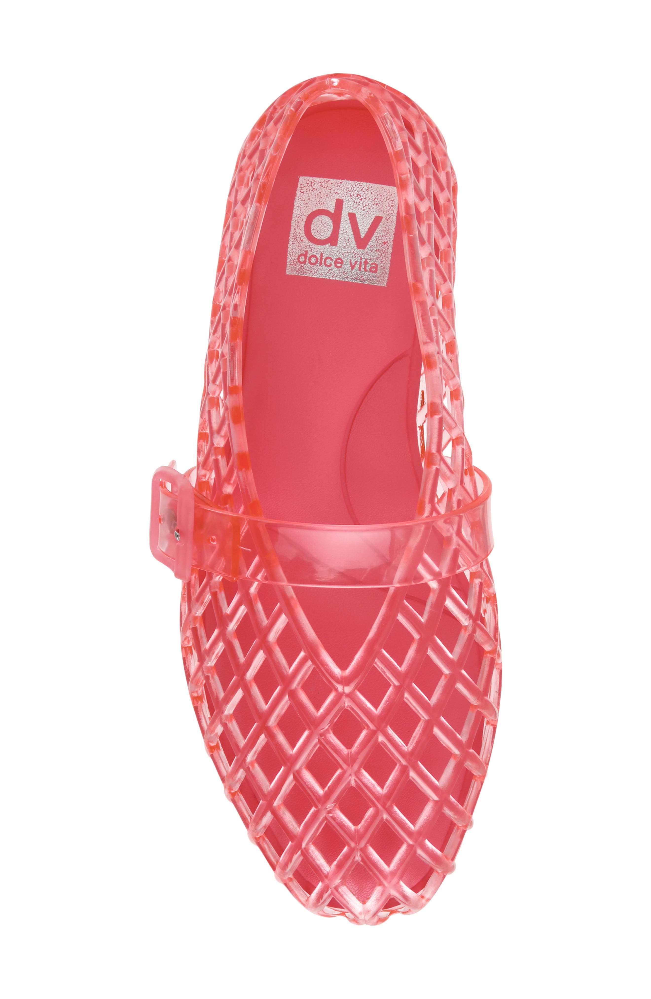 Kids' Holley Jelly Mary Jane Flat, Alternate, color, PINK