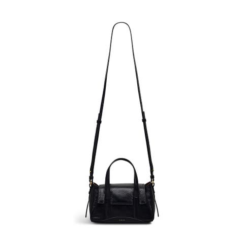 The Chancery - High Shine Small Flapover Satchel Bag