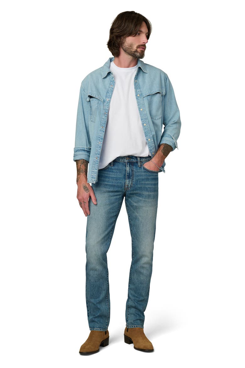 The Brixton Slim Straight Leg Jeans, Alternate, color, PLYMOUTH