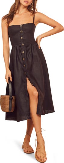 reformation tori linen dress Reformation + Tori Dress