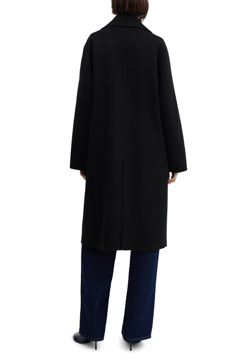 MANGO Handmade Oversize Wool Blend Coat, Alternate, color,