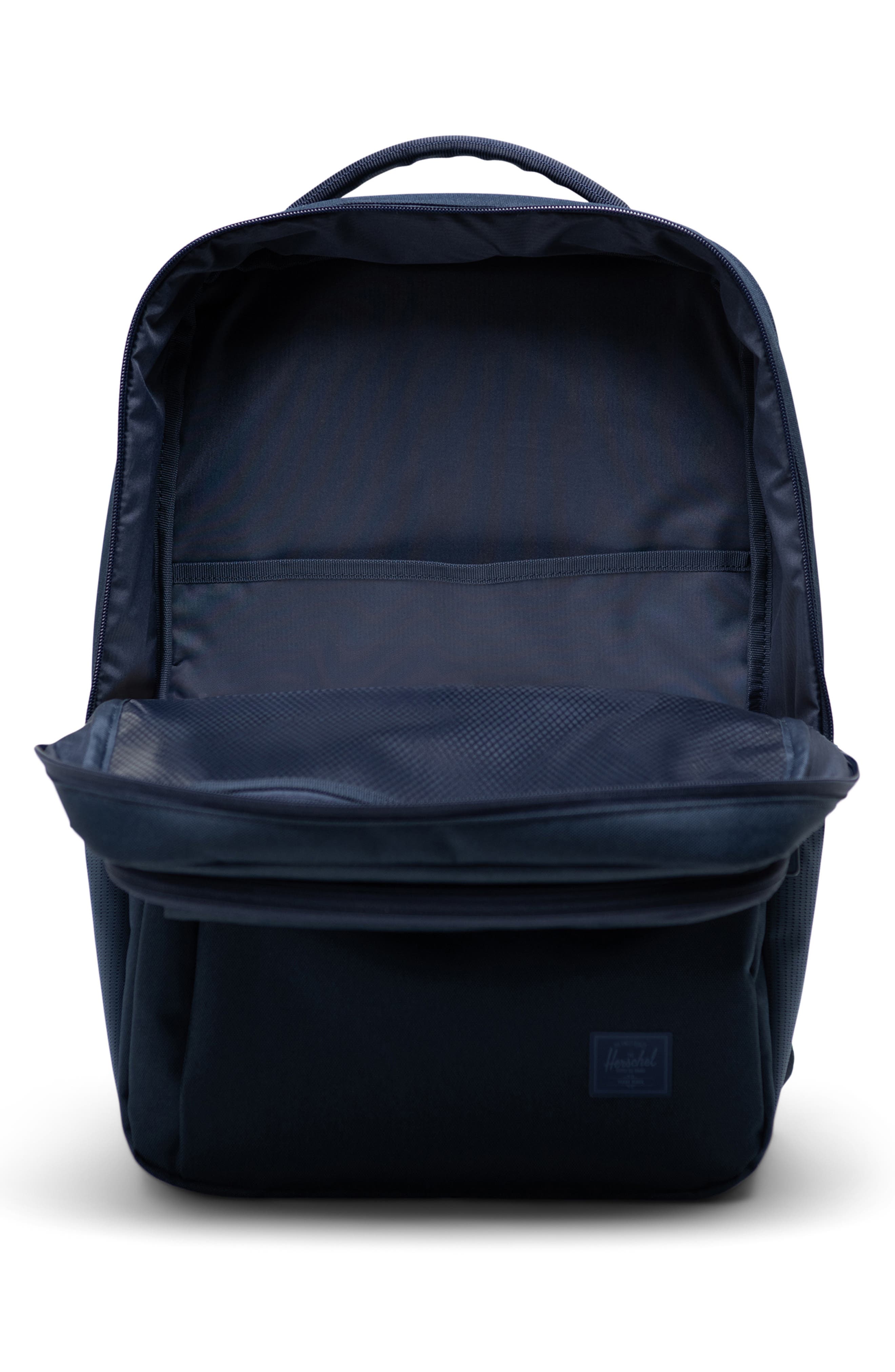 Kaslo Recycled Polyester Tech Backpack, Alternate, color, MOOD INDIGO TONAL