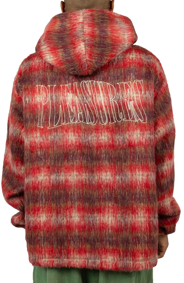 PLEASURES Nameless Poncho Hoodie, Alternate, color, 