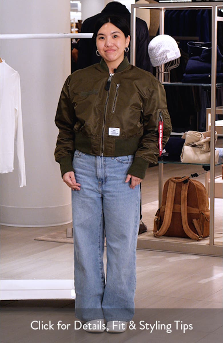 L-2B Gen Crop Flight Jacket, sales video thumbnail