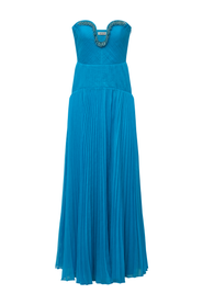AMUR Fiora pleated dress