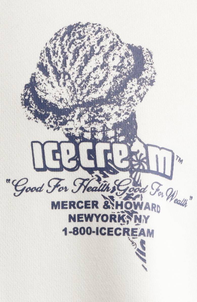 ICECREAM The Biz Graphic Sweatshirt, Alternate, color, Whisper White