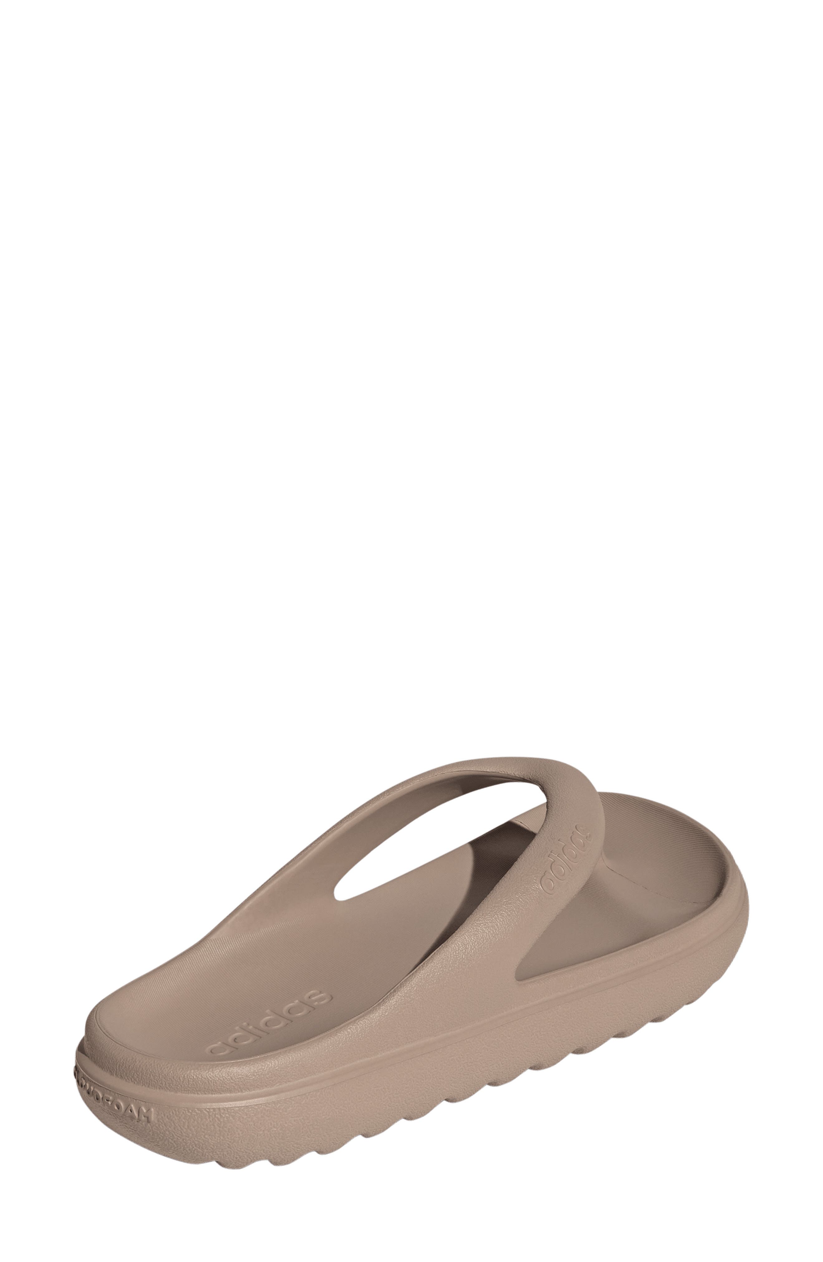 adidas Adilette Lumia Flip Flop, Alternate, color, Trace Khaki/ Trace Khaki