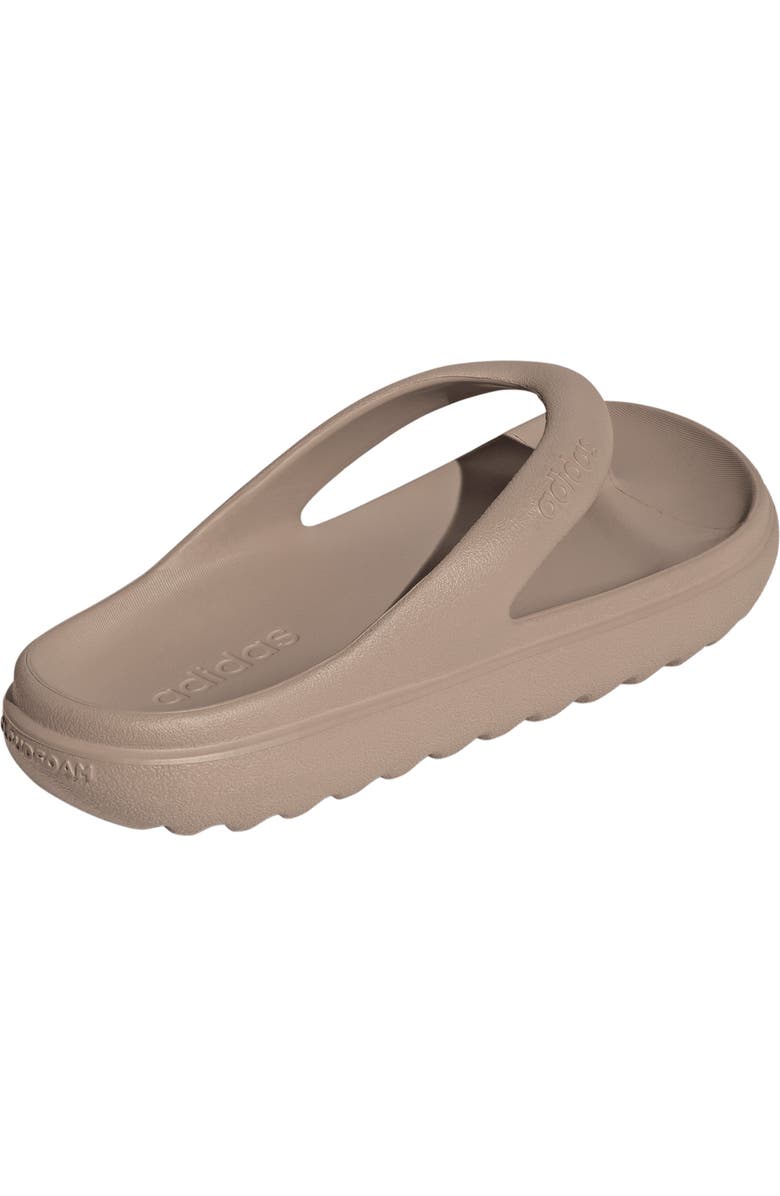 adidas Adilette Lumia Flip Flop, Alternate, color, Trace Khaki/ Trace Khaki