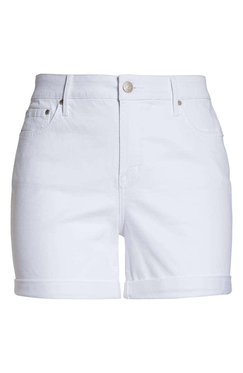 Seven7 High Waist Stretch Denim Shorts, Alternate, color, 