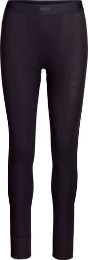 Stretch Cotton Rib Leggings