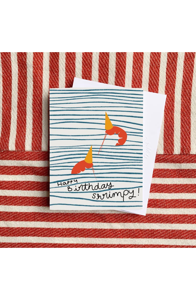 Ramus & Co Birthday Assorted Greeting Card Pack (3ct) "Nautical, Shrimp, Boat", Alternate, color, Multi-Pack