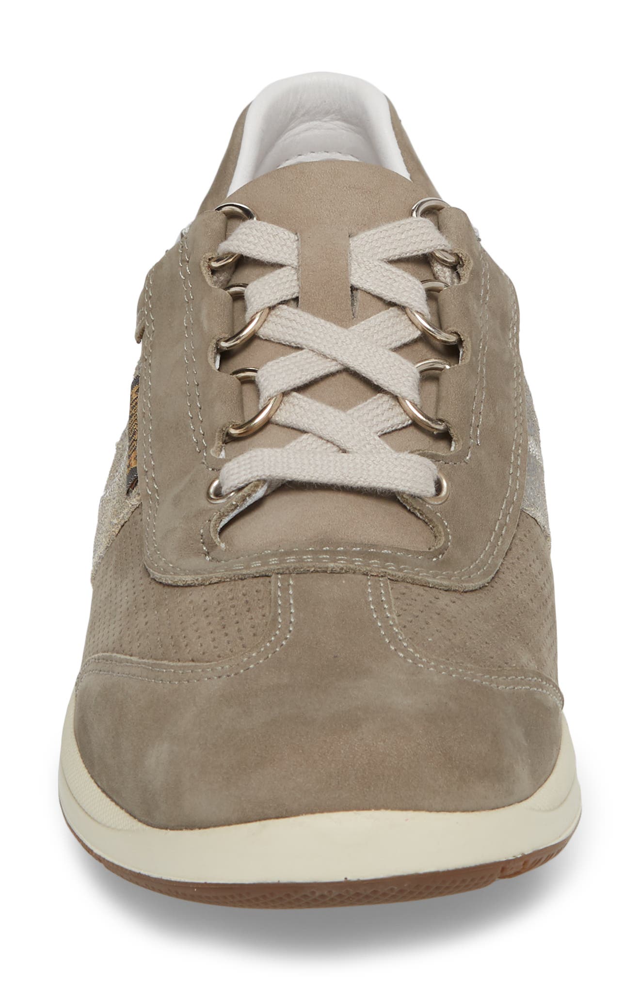Mephisto Laser Perforated Walking Shoe, Alternate, color, 