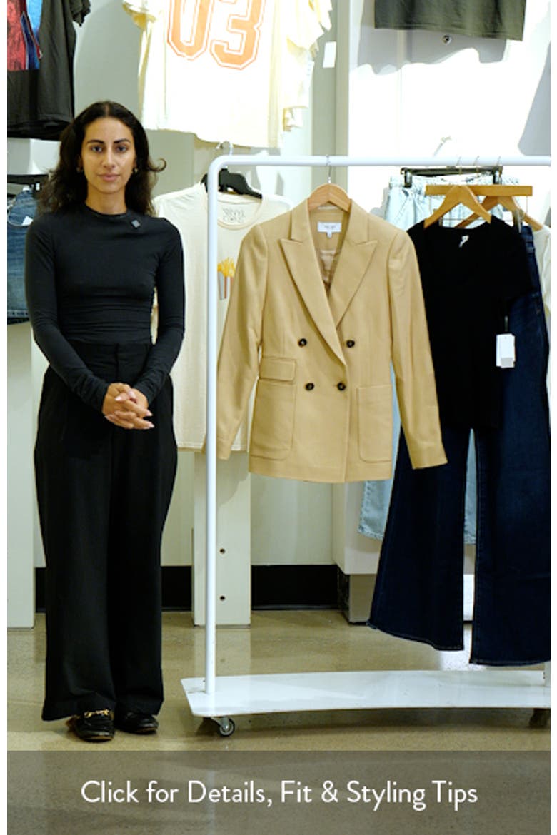 Larsson Wool Blend Blazer video