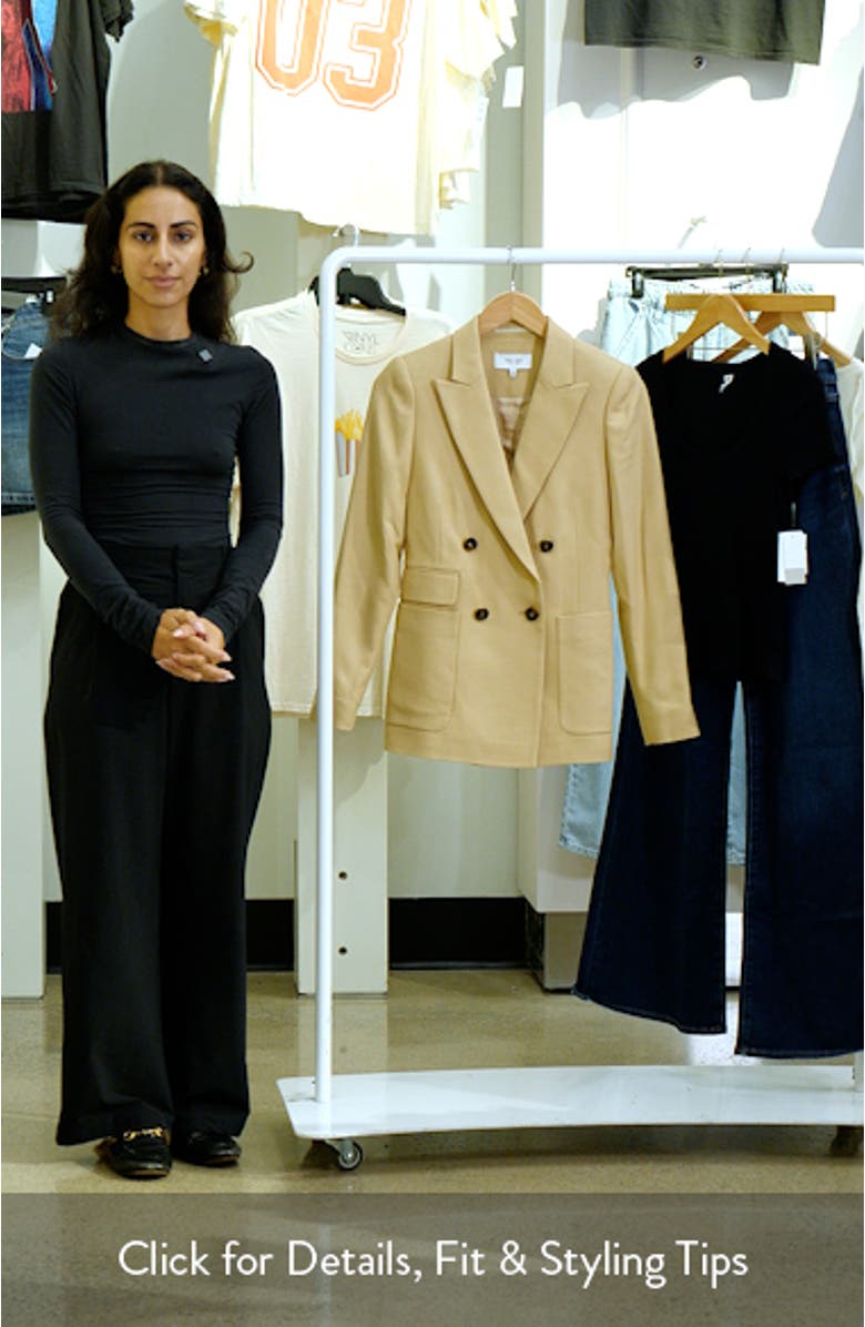 Larsson Wool Blend Blazer, sales video thumbnail