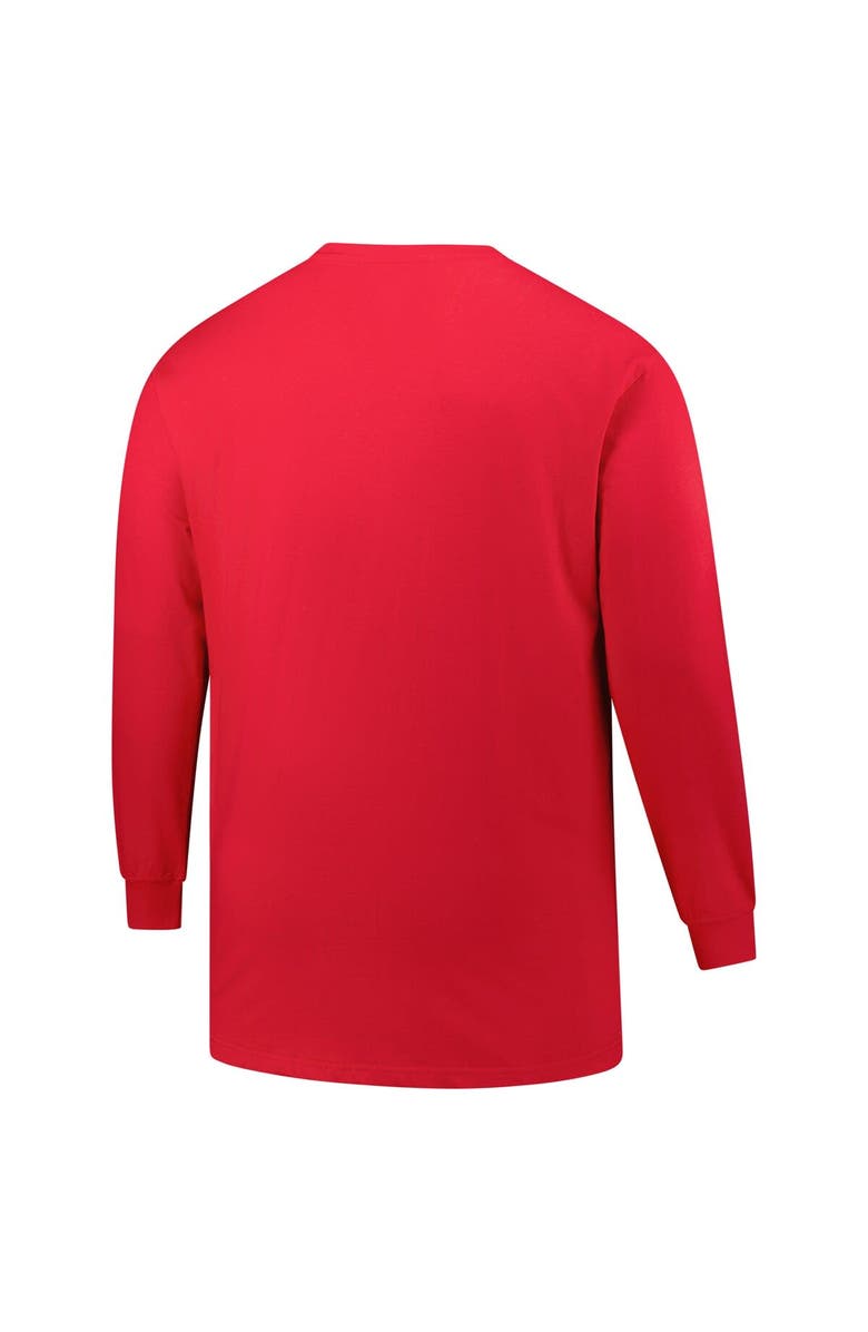 PROFILE Men's Profile Red Boston Red Sox Big & Tall Two-Hit Long Sleeve T-Shirt, Alternate, color, 