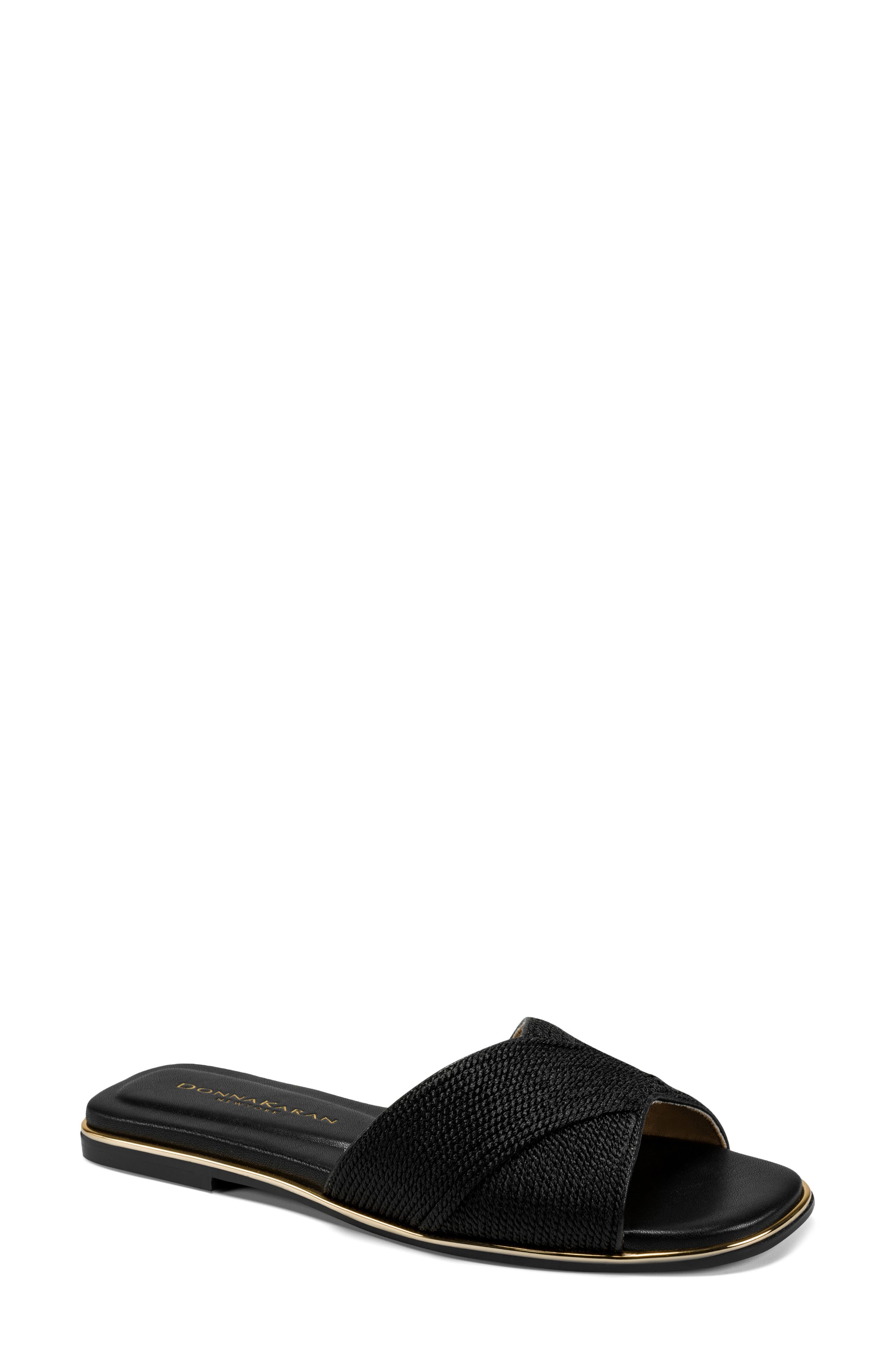 DKNY Harmony Slide Sandal, Main, color, 