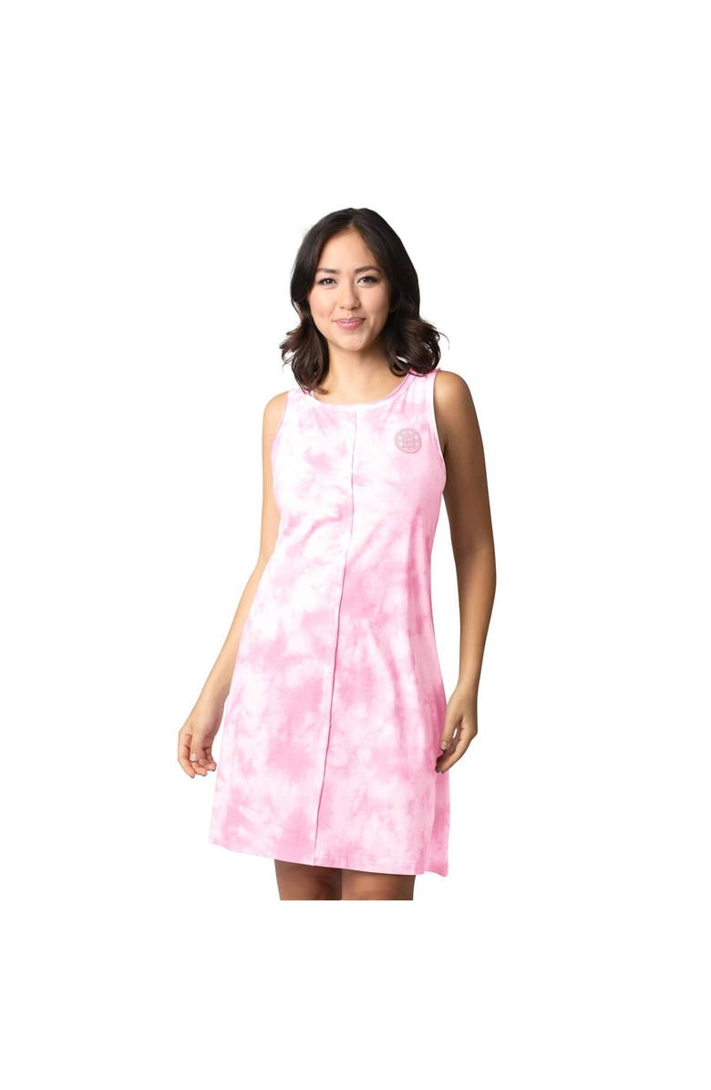 Margaritaville Women's Margaritaville  Pink Boston Bruins Clouds Tie-Dye Dress, Main, color, Pink