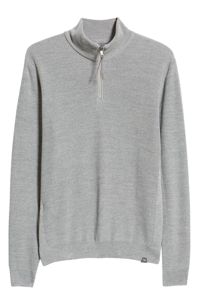 Brax Steffen Feel Good Sportive Quarter Zip Sweater, Alternate, color,