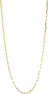 AMERICAN EXCHANGE Oval Link Necklace