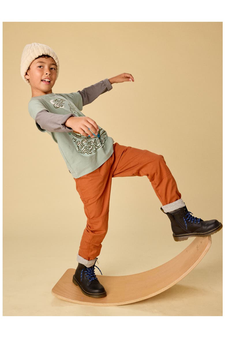 Cozy Does It Lined Pants, Alternate, color, Ginger Bread